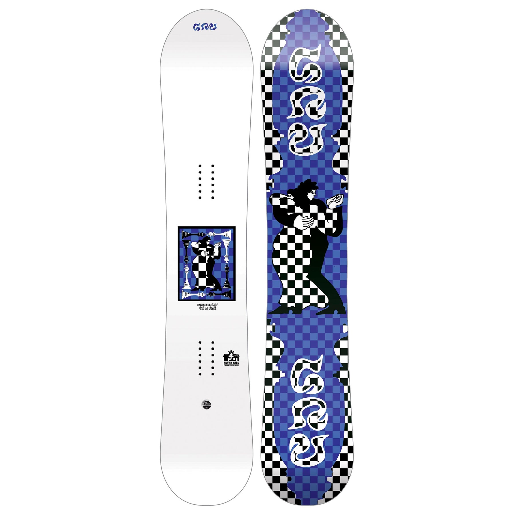 GNU 4x4 Snowboard 157cm - 2026 Demo