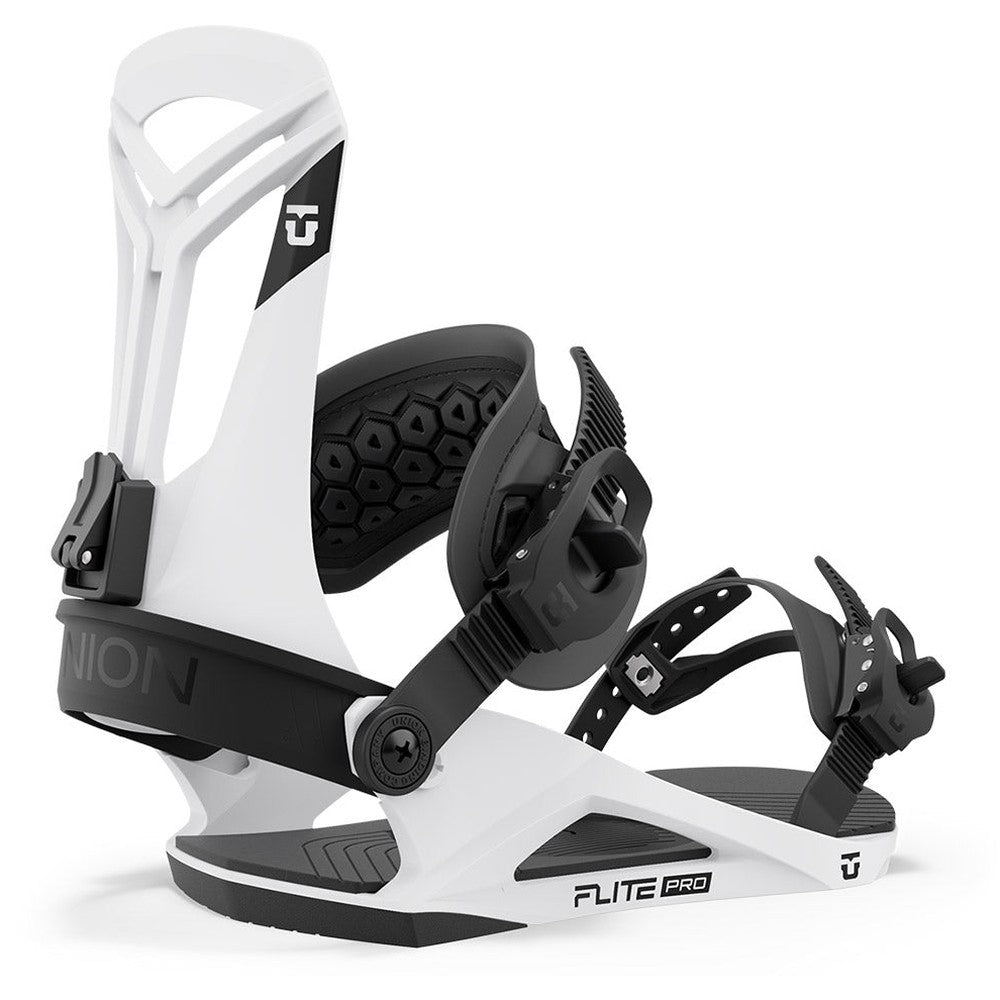 Union Flite Pro Snowboard Bindings - White 2024