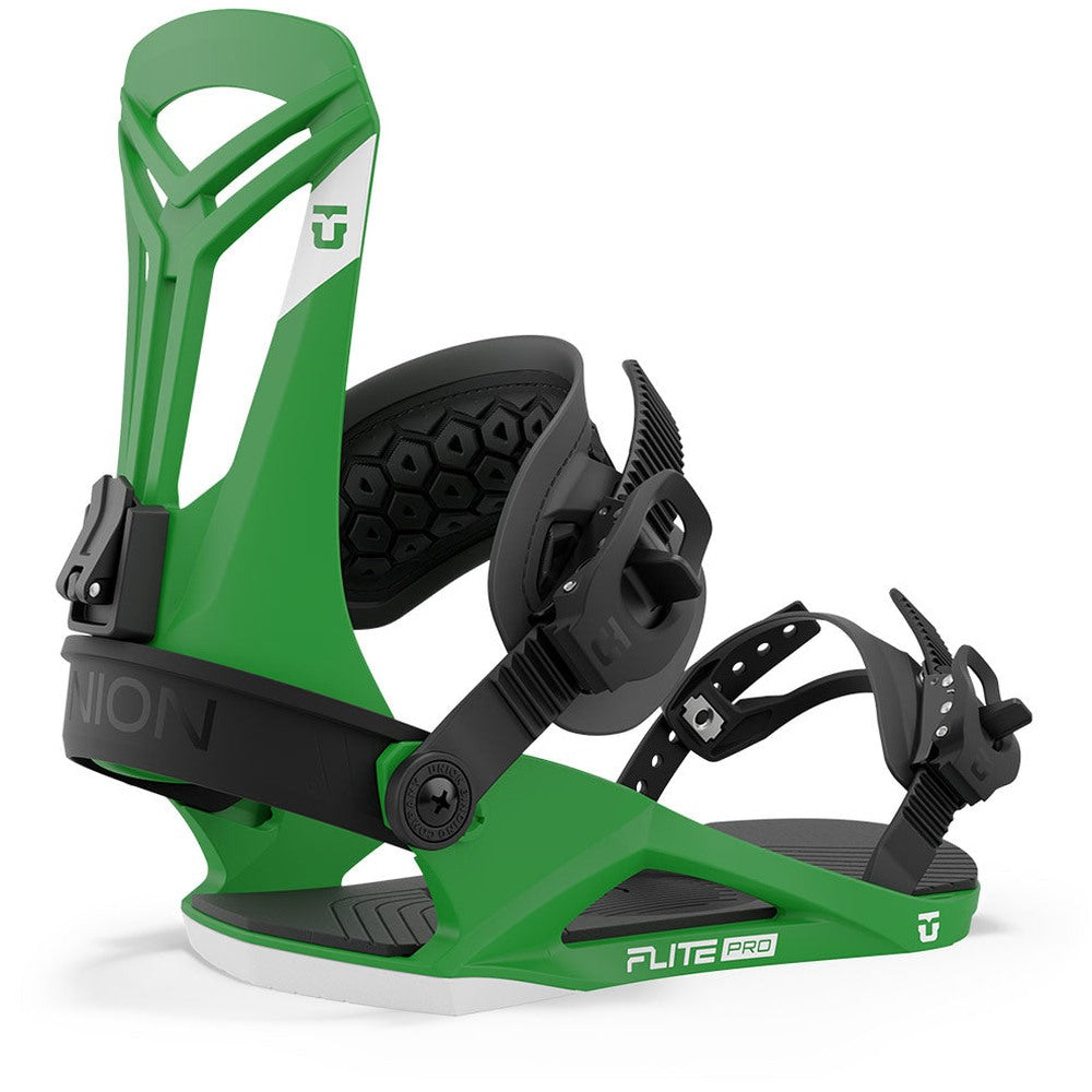 Union Flite Pro Snowboard Bindings - Green 2024