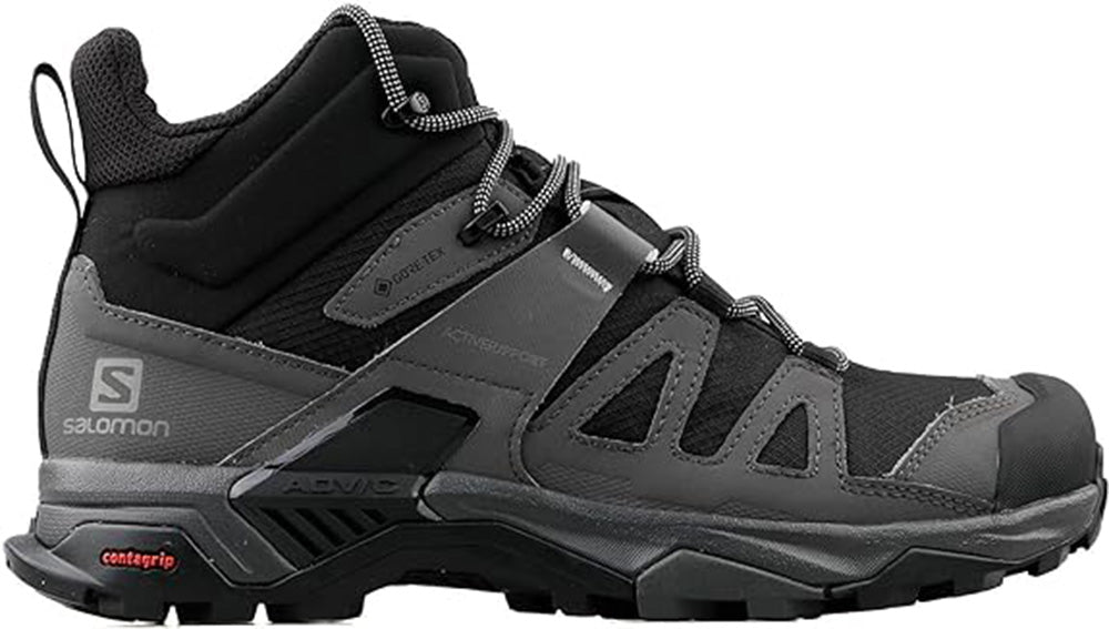 Salomon X Ultra 4 Mid Gore-Tex Hiking Boots- Black/Magnet/Pearl Blue 2024