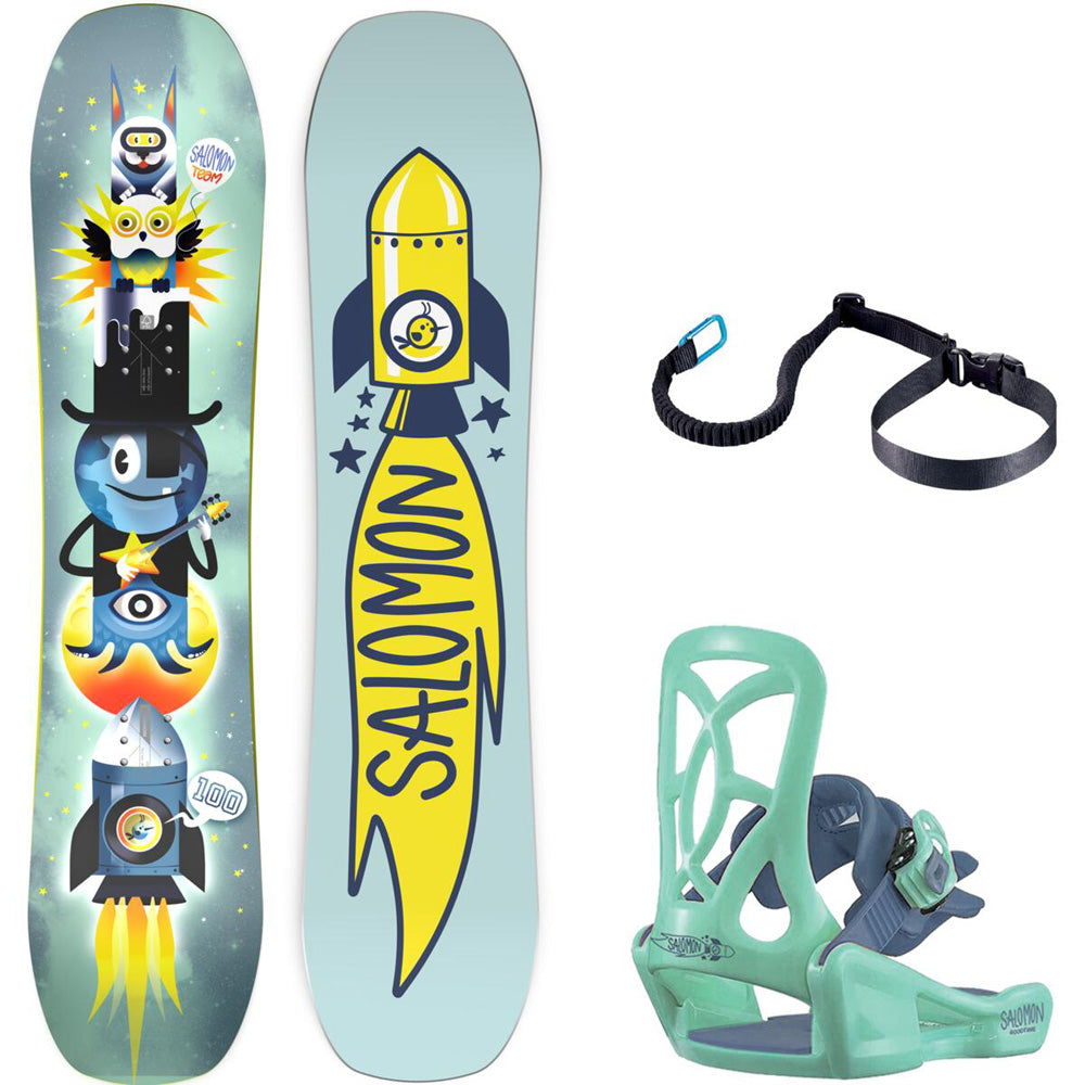 nitro kids snowboards Salomon Team Kids Snowboard Package 100