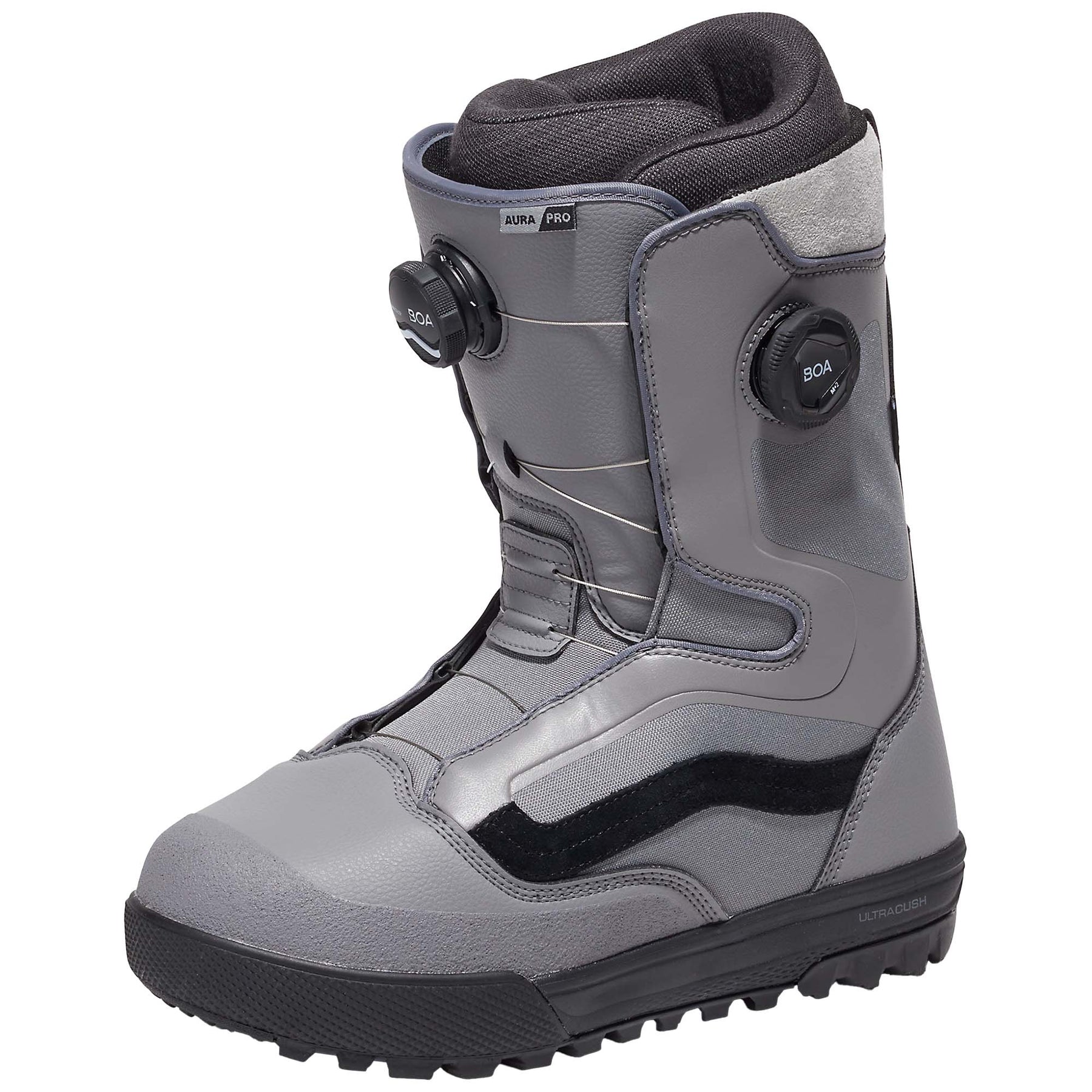 Vans Aura Pro Snowboard Boots - Black/Pewter 2025