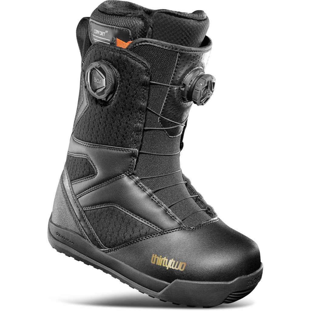snowboard boots thirtytwo ThirtyTwo Women's STW Double Boa Snowboard Boots 2025 Black/Gold / 7