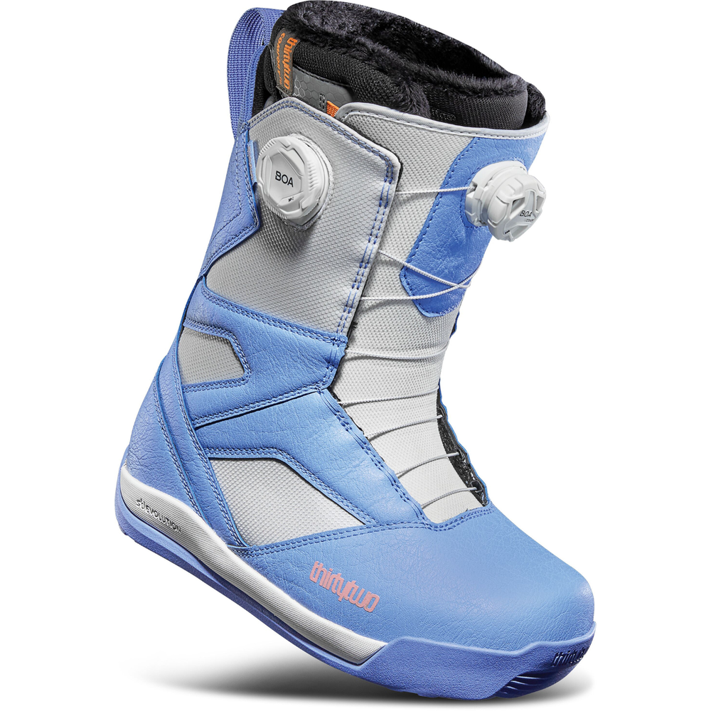 thirtytwo binary boa women's snowboard boots ThirtyTwo Women's STW Double BOA Snowboard Boots Blue 8