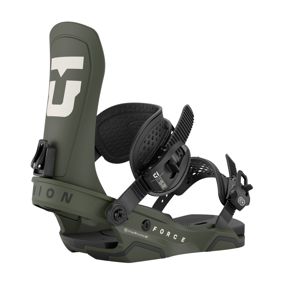 Union Force Snowboard Binding Army Green 2026 | Glacier Ski Shop