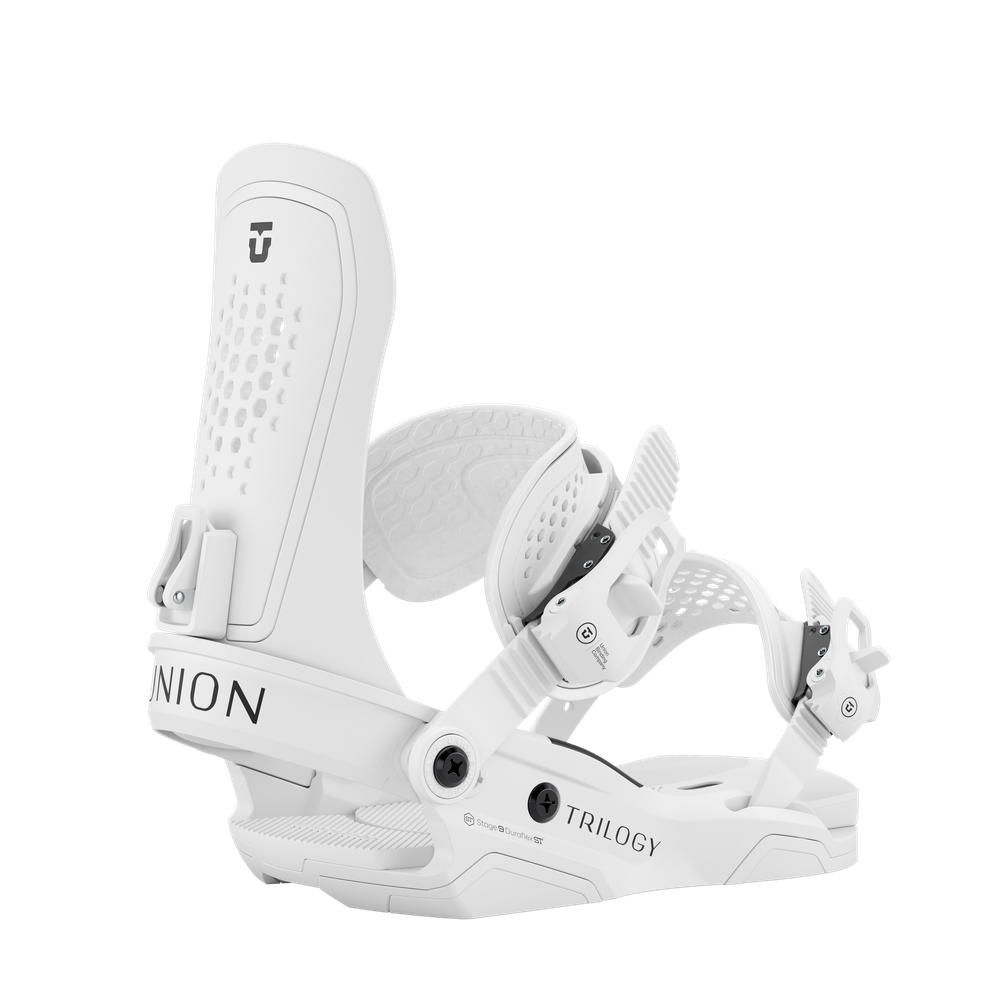 Union Trilogy Women's Snowboard Bindings 2026 - White / M Union Trilogy Women's Snowboard Bindings 2026 - White / M