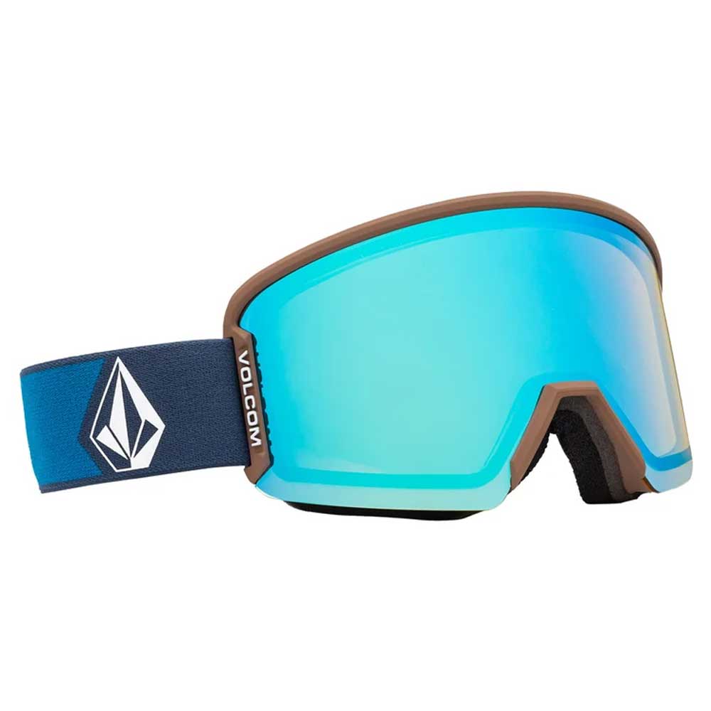 volcom snow goggles Volcom Garden 2 Goggle Navy Cobalt / Ice Chrome (+Bonus Lens