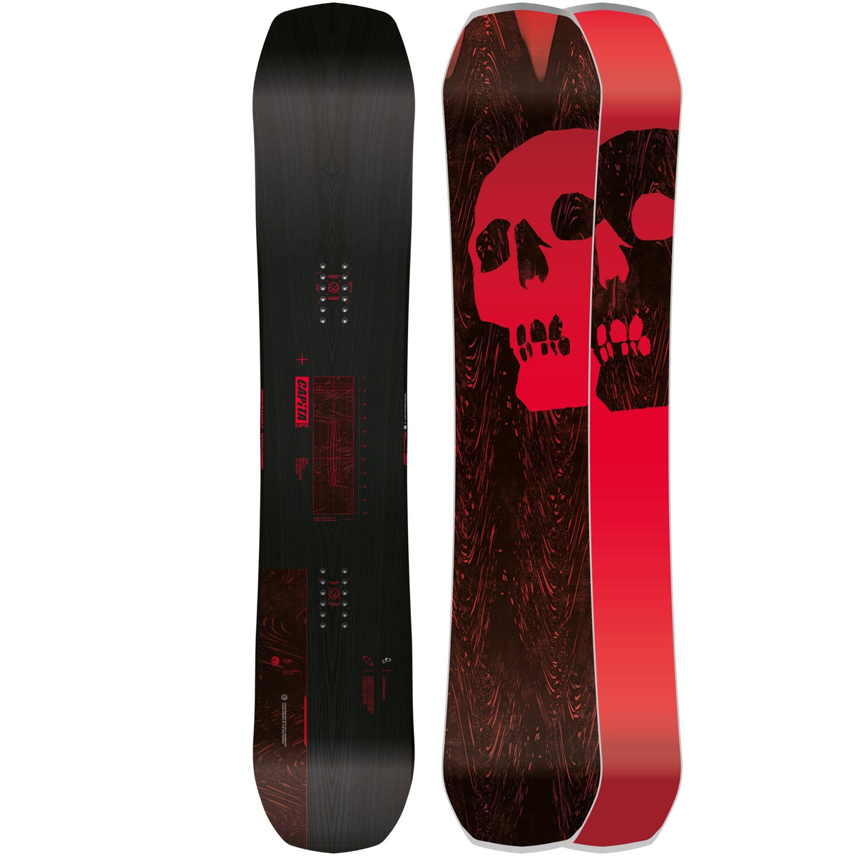 CAPiTA Black Snowboard of Death Snowboard - 2025