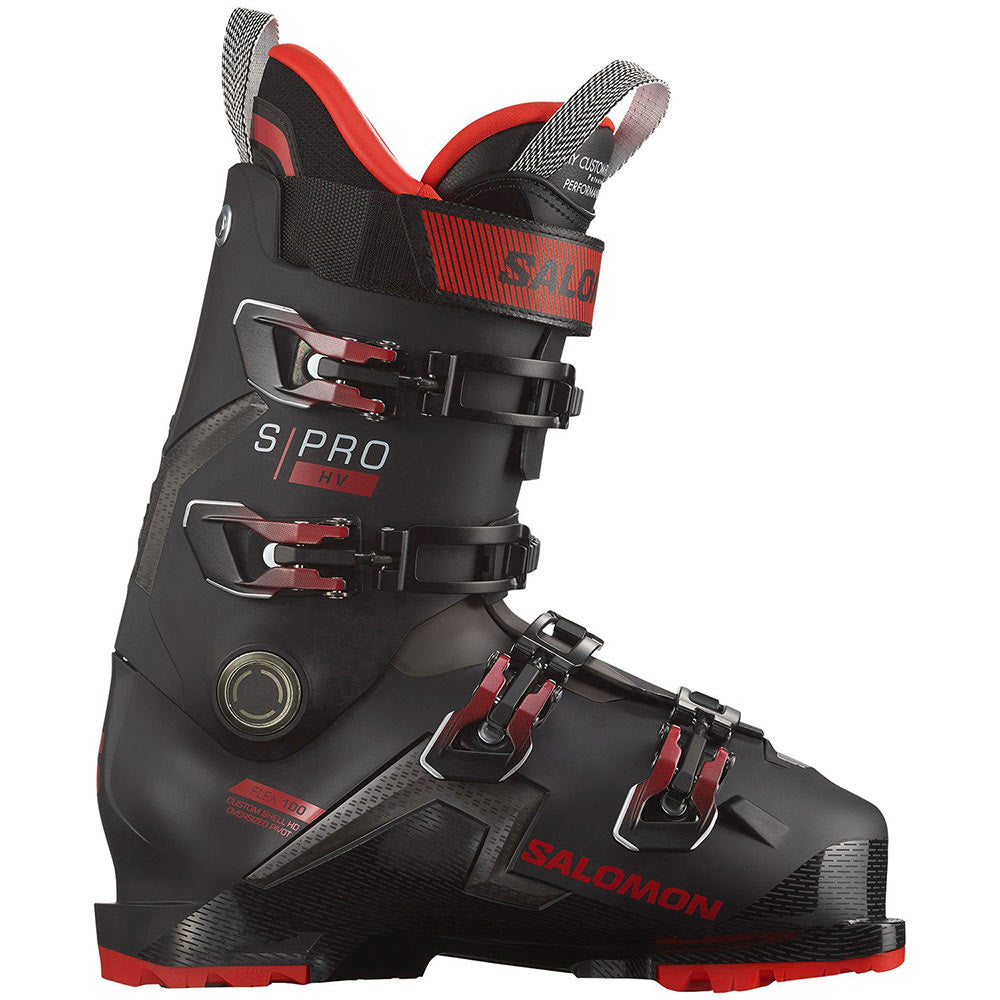 Salomon S/PRO HV 100 Ski Boots 29.5 / Black/Red