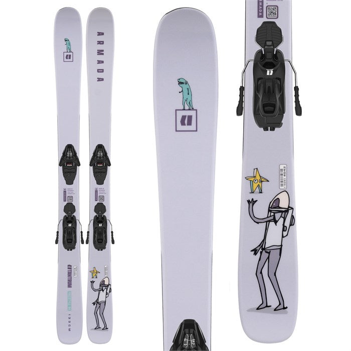Armada Tantrum 84 Junior  Skis +  C5 GW  Ski Binding Package  - 2026