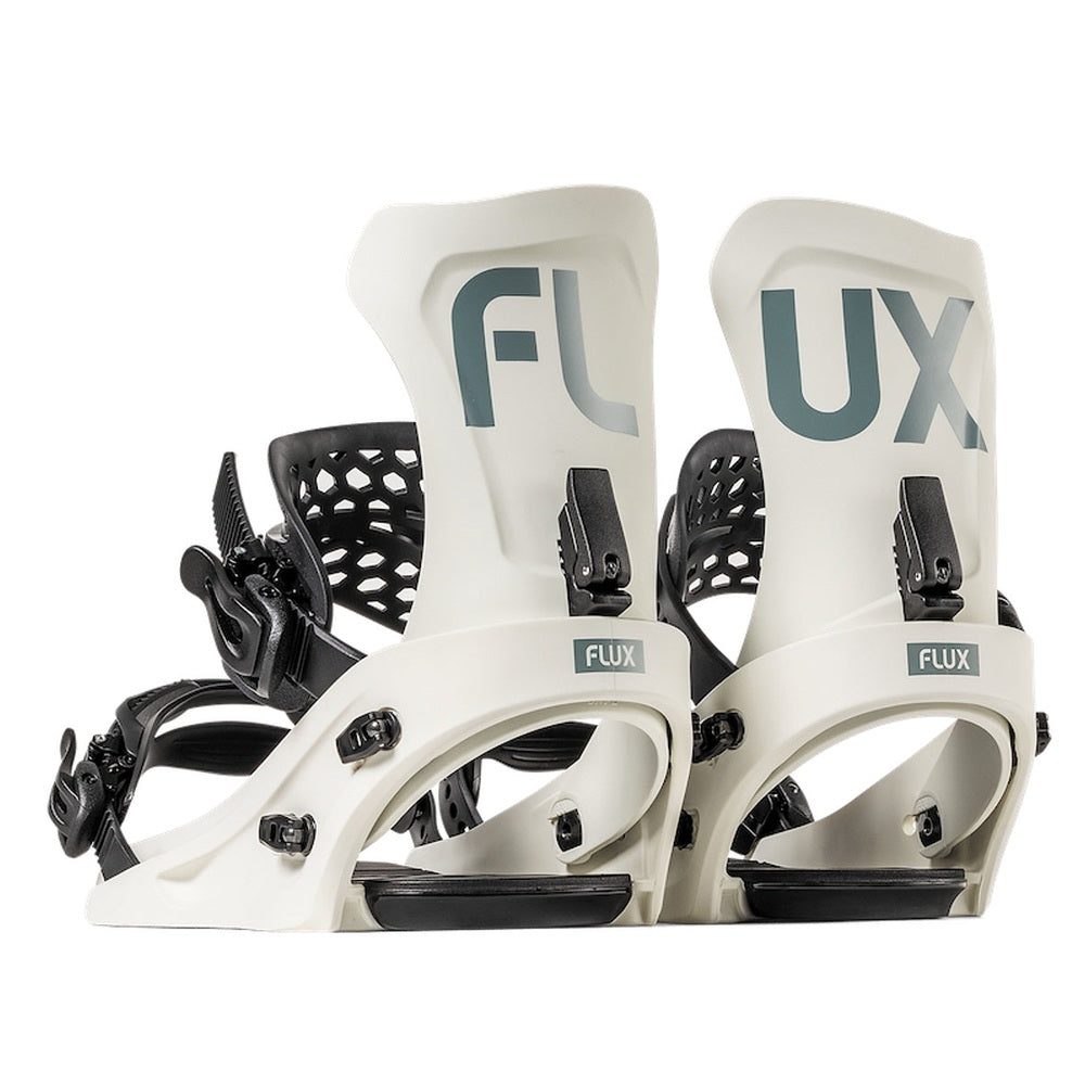 Flux XW Snowboard Bindings - Off White 2026