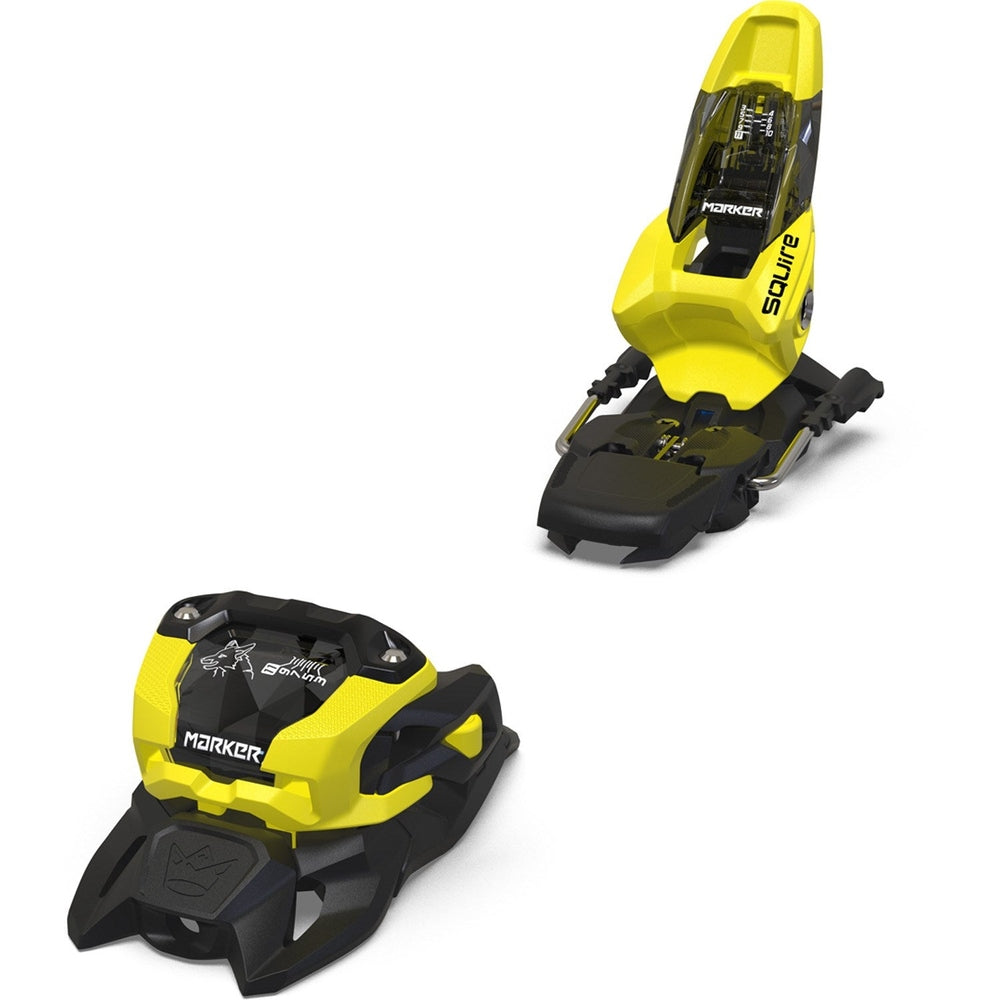 Marker Squire 11 Ski Bindings - Black/Yellow 2026