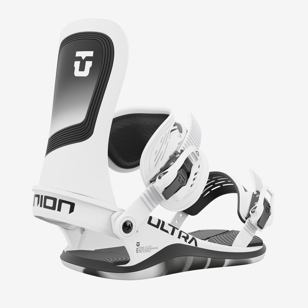 Union Ultra Snowboard Bindings - White 2025