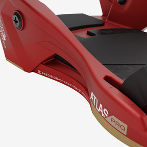 Union Atlas Pro Snowboard Bindings - Metalic Red 2025