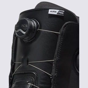 Vans Aura Pro Snowboard Boot - Black/White 2026