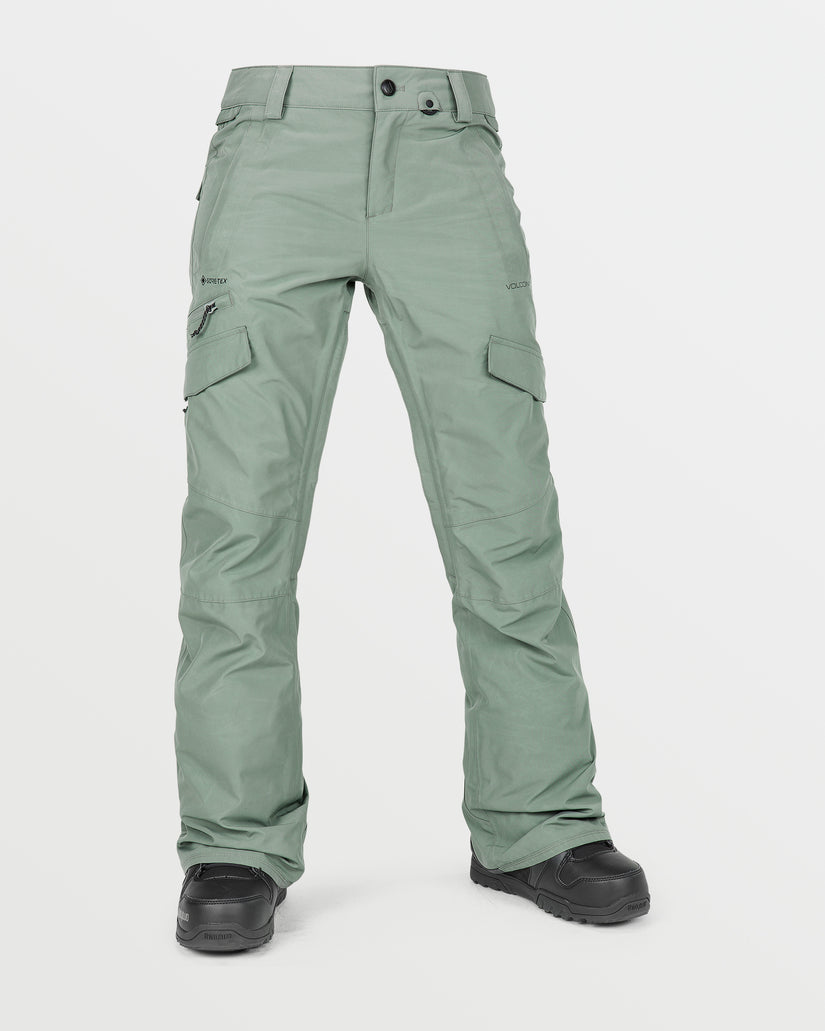 Volcom Aston Gore-Tex Pants - Lichen Green Women's 2025