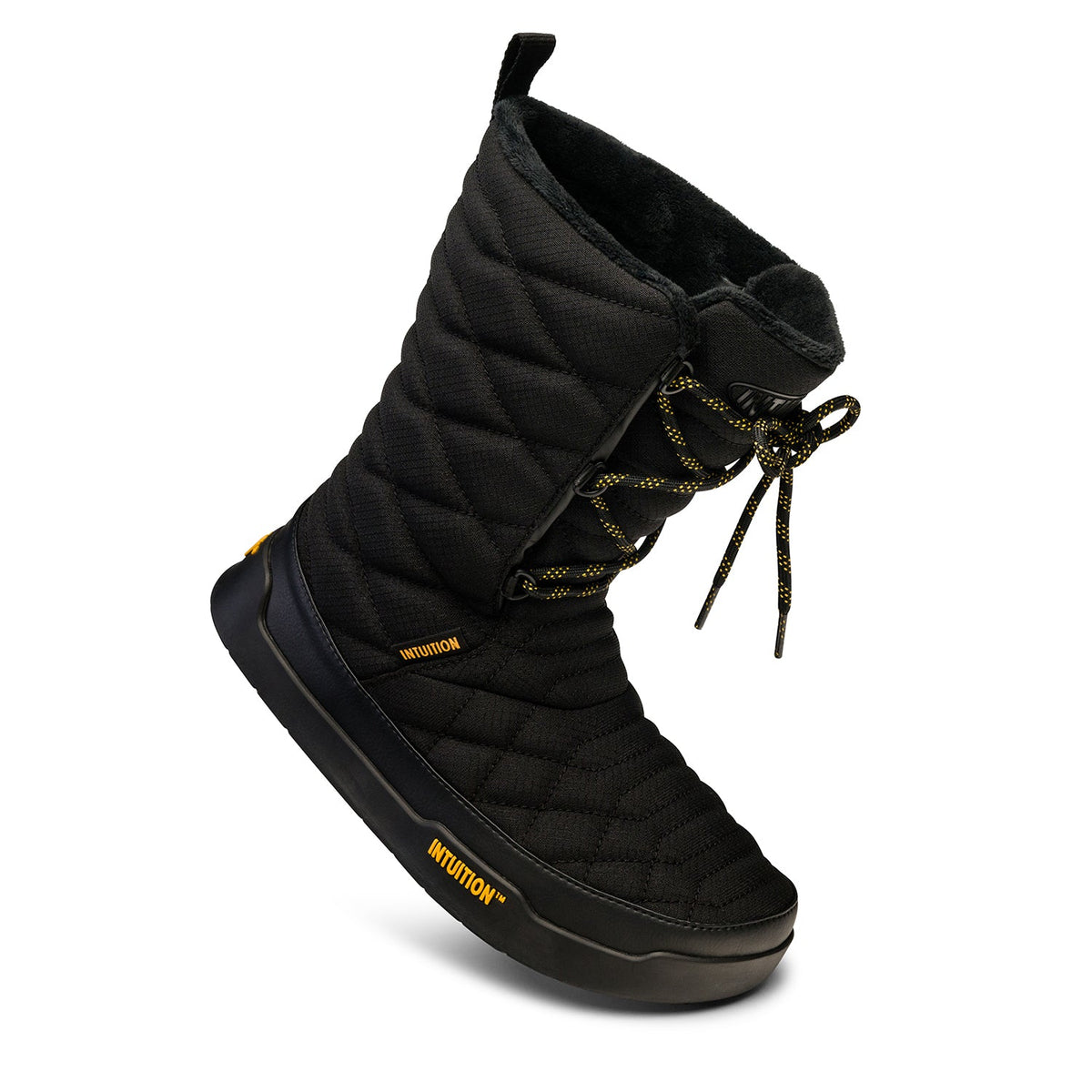intuition-original-high-booties-black-gold