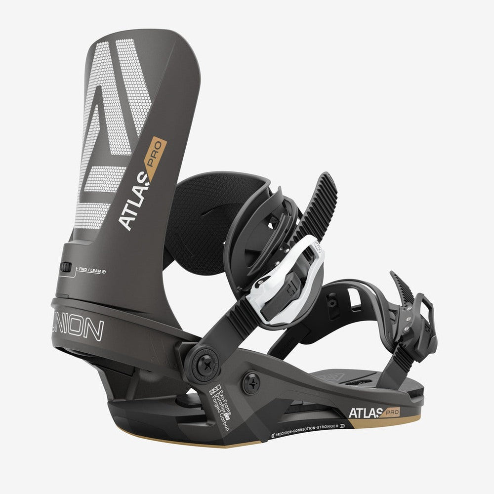 Union Atlas Pro Snowboard Bindings - Metalic Black 2025