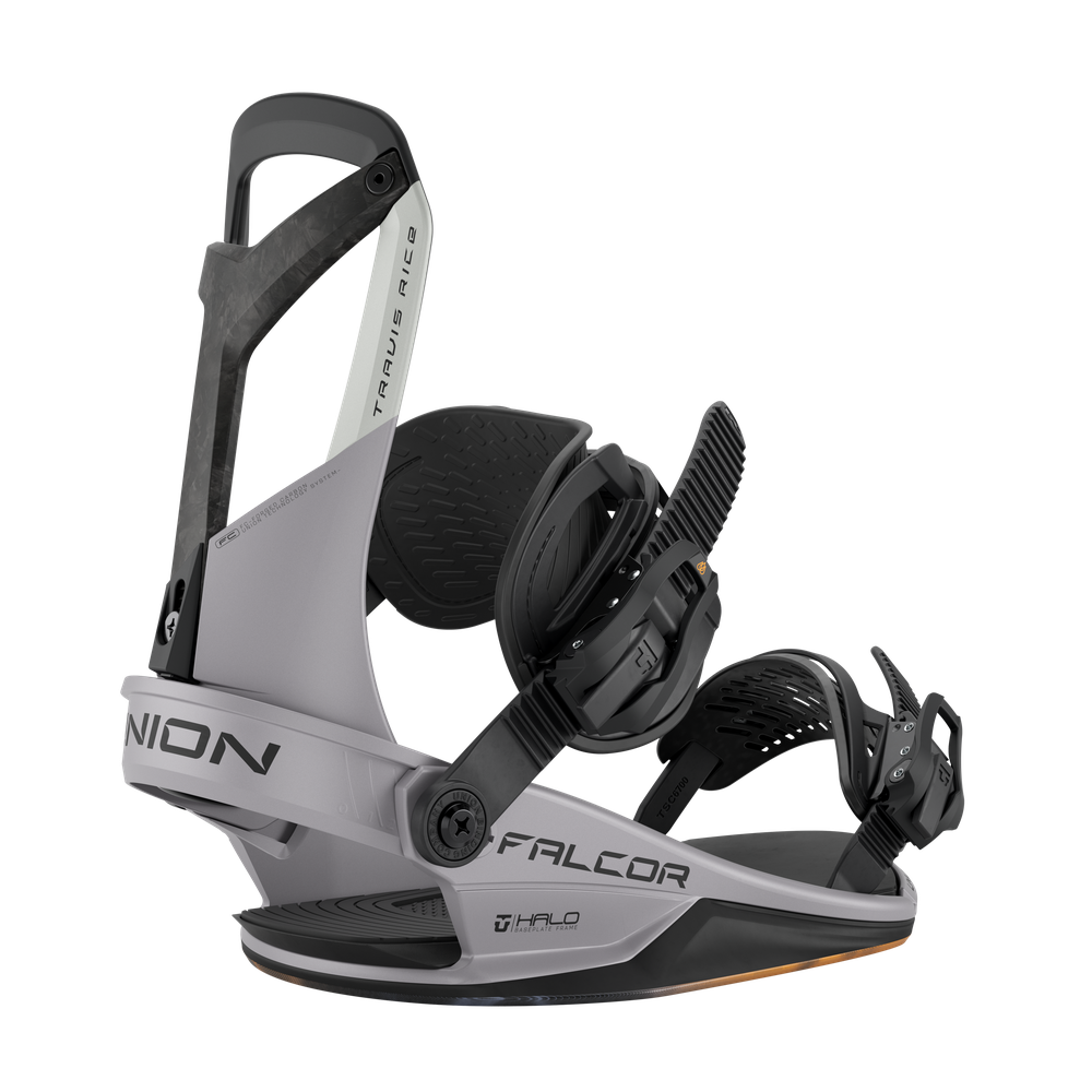 hiroaki　スノーボード　UNION FALCOR シルバー　M Union Falcor Snowboard Binding 2026 | Glacier Ski Shop